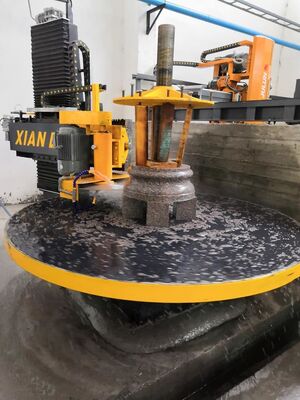 PLC-besturingskolomkap en basisprofielmachine voor marmergranit