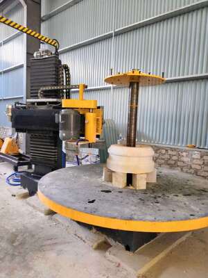 PLC-besturingskolomkap en basisprofielmachine voor marmergranit