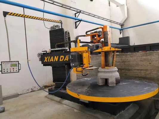PLC-besturingskolomkap en basisprofielmachine voor marmergranit