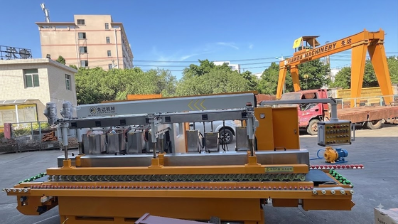 11-Koppen CNC Horizontale Steenrand Polijstmachine voor Graniet Marmer Kwarts Rand Slijpen