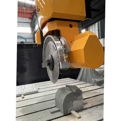 Xianda Trend 600 & Promote 600 5-assige CNC-brugzaag voor steenbewerking voor graniet, kwarts aanrechtblad, kunststeen freesmachine