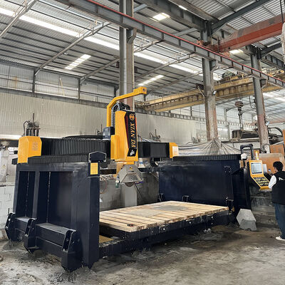 Xianda Create 600 Heavy Duty 5-assige CNC brugzaag | Voor langdurig zwaar frezen van holtes, mallen voor kunststeen en productie van kwartsaanrechtbladen