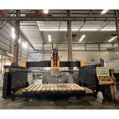 Xianda Create 600 Heavy Duty 5-assige CNC brugzaag | Voor langdurig zwaar frezen van holtes, mallen voor kunststeen en productie van kwartsaanrechtbladen