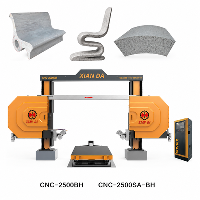 XIANDA Intelligente CNC-Diamantdraadzaagmachine met PLC-besturing voor het verwerken van marmer en granietsteen
