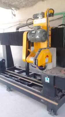PLC/CNC-besturing Twee stuks baluster snijmachine voor marmer graniet