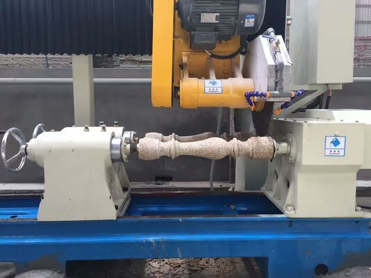 PLC/CNC-besturing Twee stuks baluster snijmachine voor marmer graniet