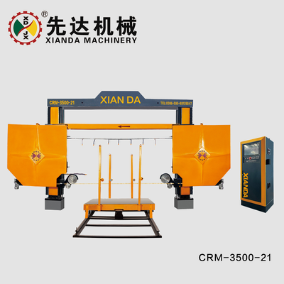 CRM‑3500‑21 / CRM‑3500‑22FW CNC 4-assige diamantdraadzaagmachine voor het zagen van stenen Romeinse zuilen en boogplaten