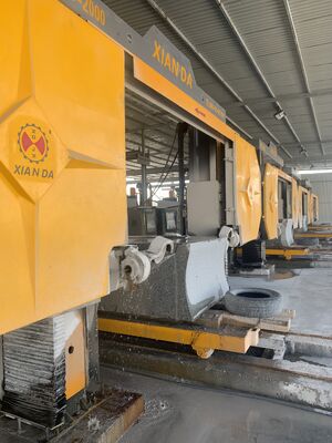 CNC-PROFIELDRAADZAAGMACHINE — GESCHIKT VOOR EXTRA GROTE GEBOGEN PRODUCTEN, ZUILEN & GRAFSTENEN (3000*3000*1500MM)