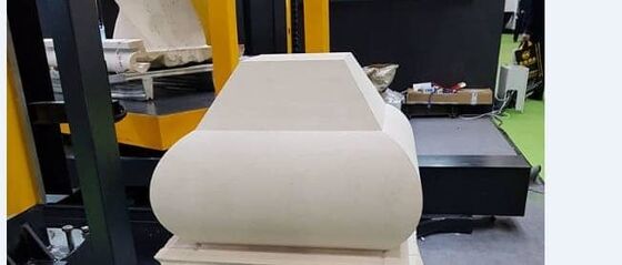 5-Axis Simultaneous-Linkage CNC Diamond Wire Saw Machine for 3D Spatial Stone Shaping with High Speed Cutting