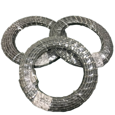 Graniet die Steen 8.8mm profileren van Hulpmiddelendiamond wire saw rope cutting