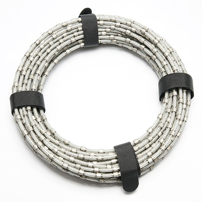 Scherpe Steen 8.8mm Diamond Wire Cutting Rope Plastic-Versterking