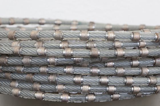 Scherpe Steen 8.8mm de Hulpmiddelen van Granietdiamond wire saw granite profiling