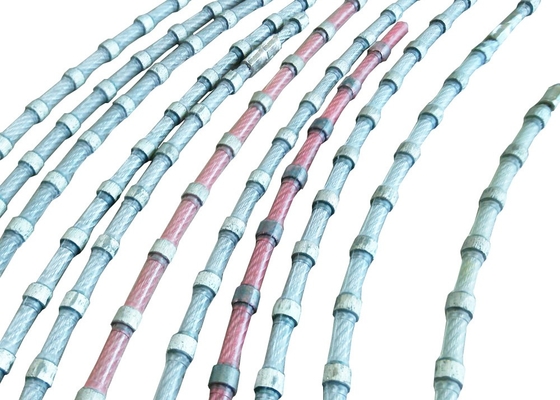 De marmeren Snelheid van de de Steen25-35m/s Lijn van Blokdiamond coated wire saw for
