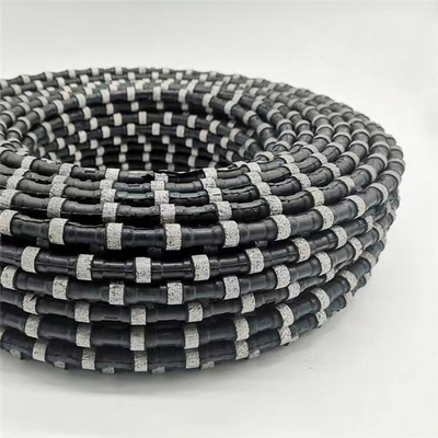 Versterkte Concrerte Diamond Wire Cutting Rope 11.5mm Lijnsnelheid 20-22m/S