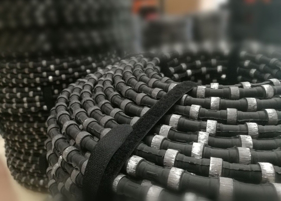 Scherpe Steen 11.5mm de Hulpmiddelen van Granietdiamond wire saw granite quarrying