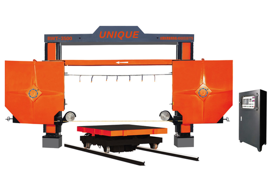 Diamond Wire Saw Stone Edge-Snijmachine voor Marmeren Graniet