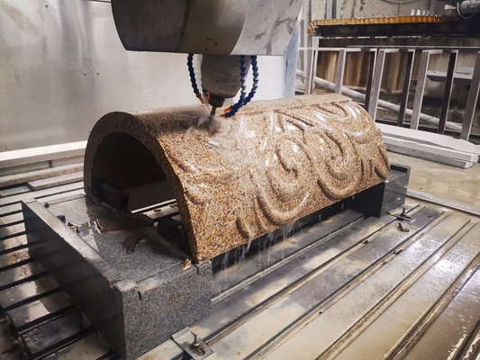 4 de Snijmachinecnc van het asplasma Steen Snijdende Machine 7.5kw