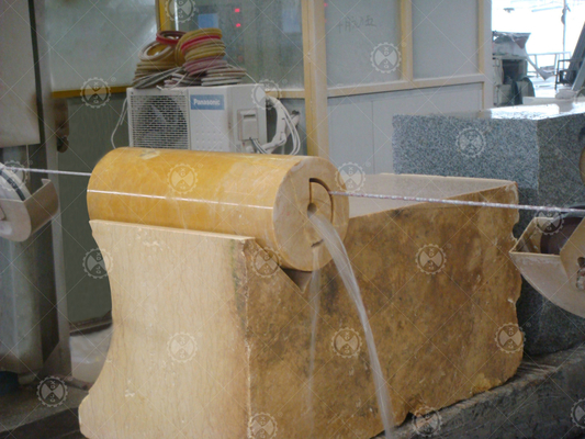 De automatische Snijmachine Monocnc van Steendiamond multi wire saw granite