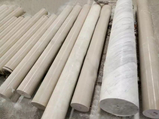 De Draaibankmachine die van de graniet Marmeren Steen voor de Pijler Rainling profileren van de Balusterbalustrade