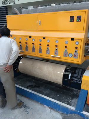 De Snijmachineplc van de steenkolom Cirkelplak Oppoetsende Machine
