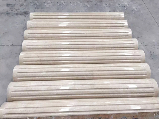 Automatische Roman Pillar Slot Stone Cutting-Verwerkingsmachine 7.5kw