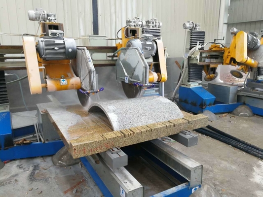Van de de Randsnijmachine van de vier Bladsteen van de de Kolomplak de In orde makende Machine
