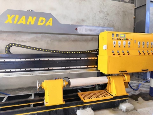 PLC de Multi van de de Steenplak van de Hoofden Stevige Kolom Oppoetsende Machine om Te profileren