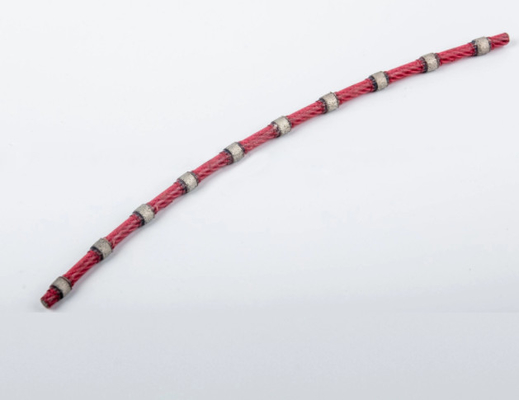 Marmeren Blok het Kleden zich Hulpmiddelen Diamond Wire Saw Rope 11mm Lijnsnelheid 20-30m/s
