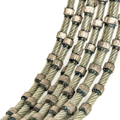 Granietblok het Kleden zich de Kabelzaag 11mm van Hulpmiddelendiamond wire saw rope diamond