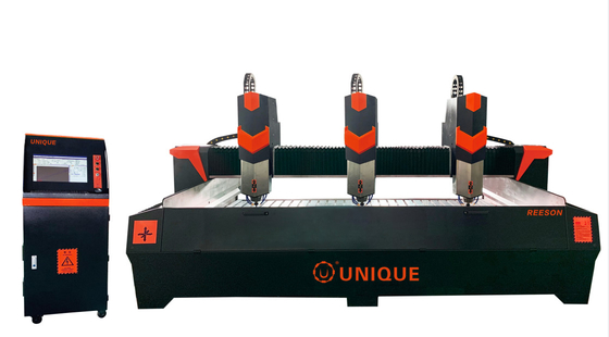 Graniet de Marmeren CNC 3D Jade van de Steen Snijdende Machine 5.5kw