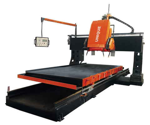 PLC CNC Brugtype Lineaire Snijmachine Twee van het Steenprofiel Blad