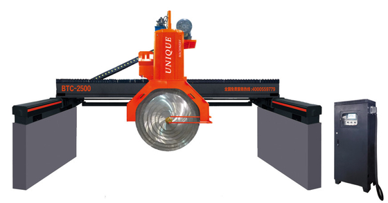 Van de het In blokken snijdenmachine van het brug de Multiblad Snijder van de het Graniet Marmeren Steen