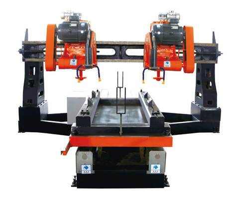 Van de de Randsnijmachine van de vier Bladsteen van de de Kolomplak de In orde makende Machine