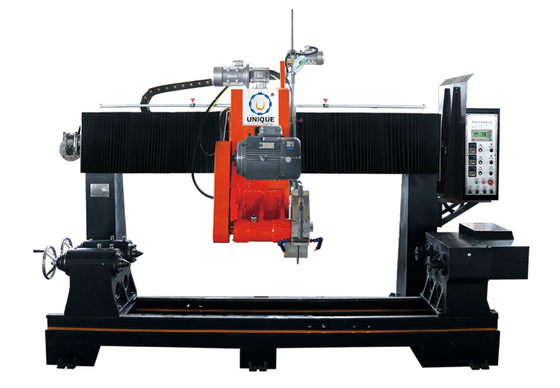 De Machineplc van de steendraaibank de Enige Snijmachine die van de Pijlersteen voor Balust profileren